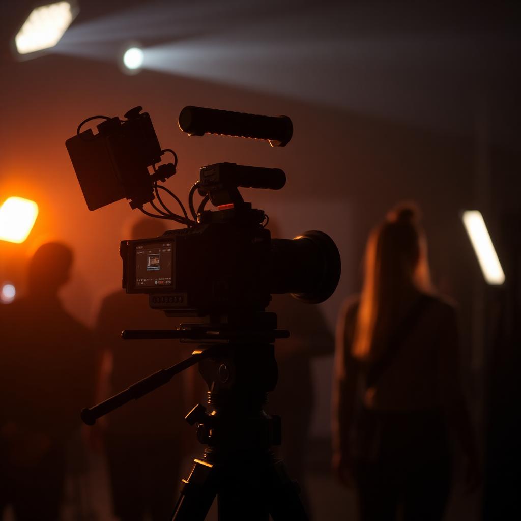 Behind the shoot